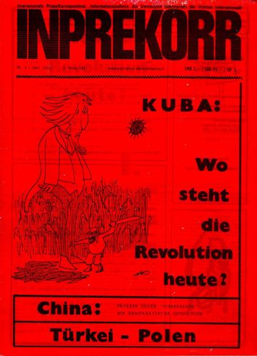 Umschlag, Inprekorr Nr. 3 (131)