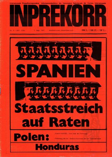Umschlag, Inprekorr Nr. 8 (136)