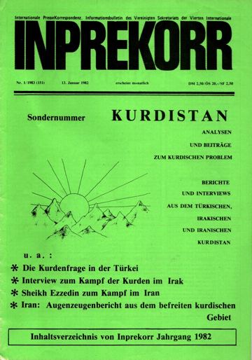 Umschlag, Inprekorr Nr. 1 (151)