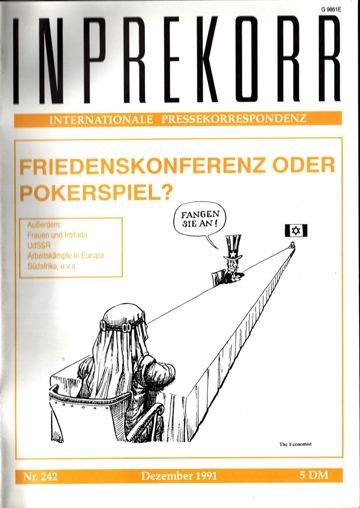 Umschlag, Inprekorr Nr. 242