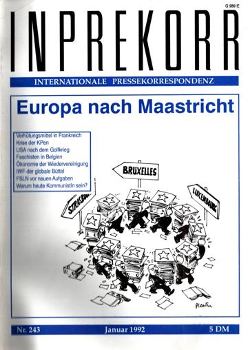 Umschlag, Inprekorr Nr. 243