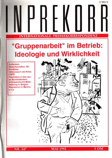 Umschlag, Inprekorr Nr. 247