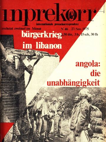 Umschlag, Inprekorr Nr. 46