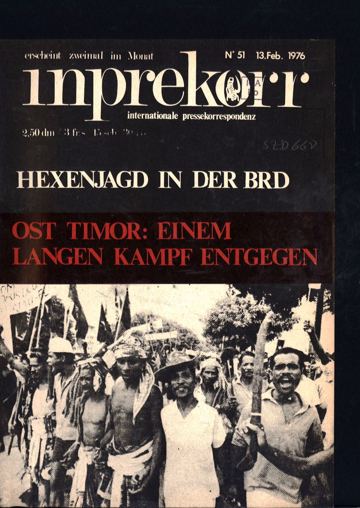 Umschlag, Inprekorr Nr. 51
