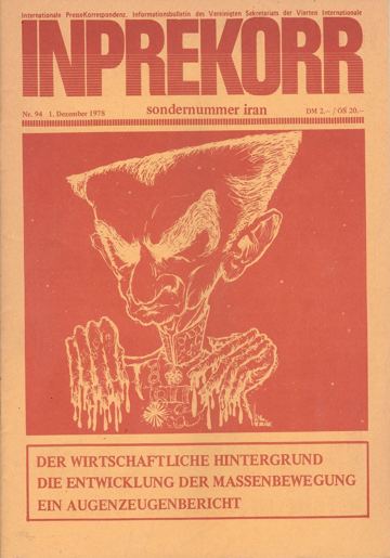 Umschlag, Inprekorr Nr. 94